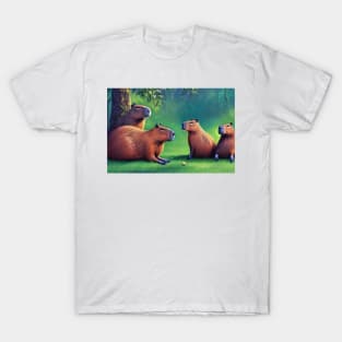 capybara enjoy the shade T-Shirt